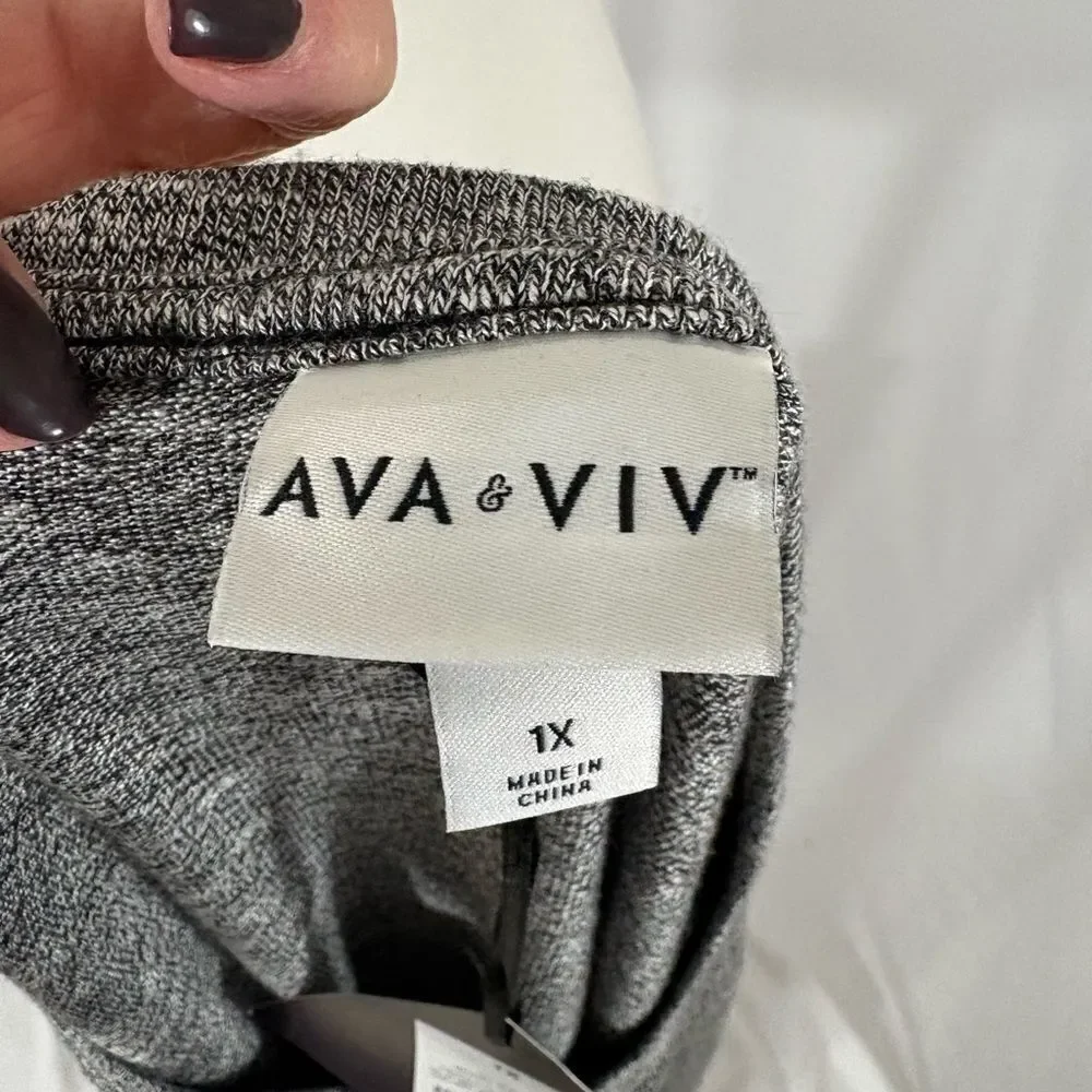 NWT Ava & Viv Target Brand Sleeveless Maxi Ruching Dress - Picture 6 of 7